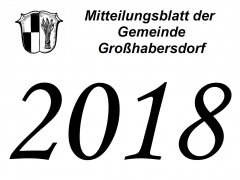 Mitteilungsblätter des Jahrgangs 2018