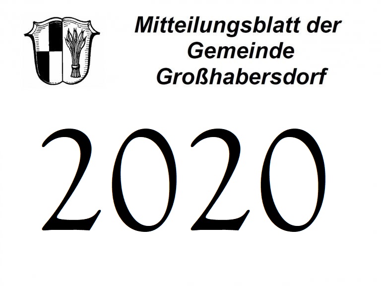 Mitteilungsblatt 2020